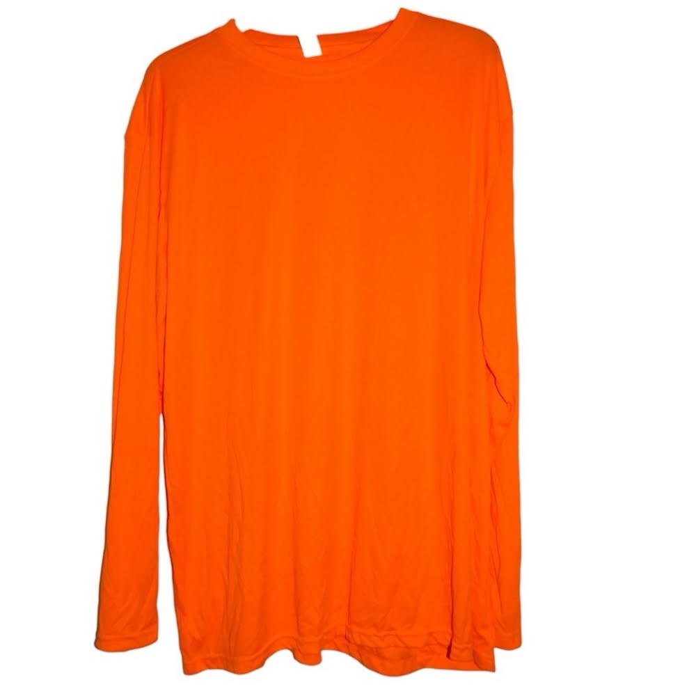 BAW Xtreme-Tek DriFit Long Sleeve - NWOT - Safety/Neon Orange